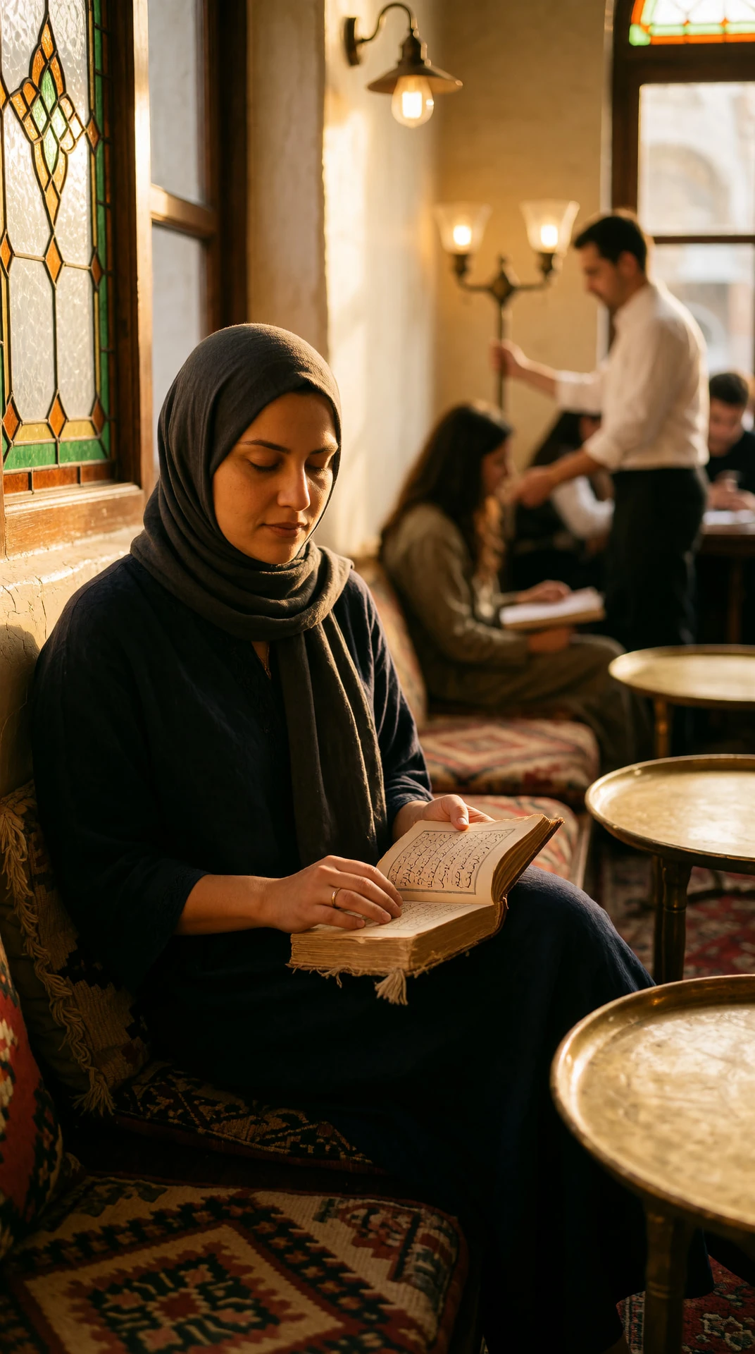 الكتاب دايمًا بياخد عقلي قبل اللي يأخذ يدي. وينك؟