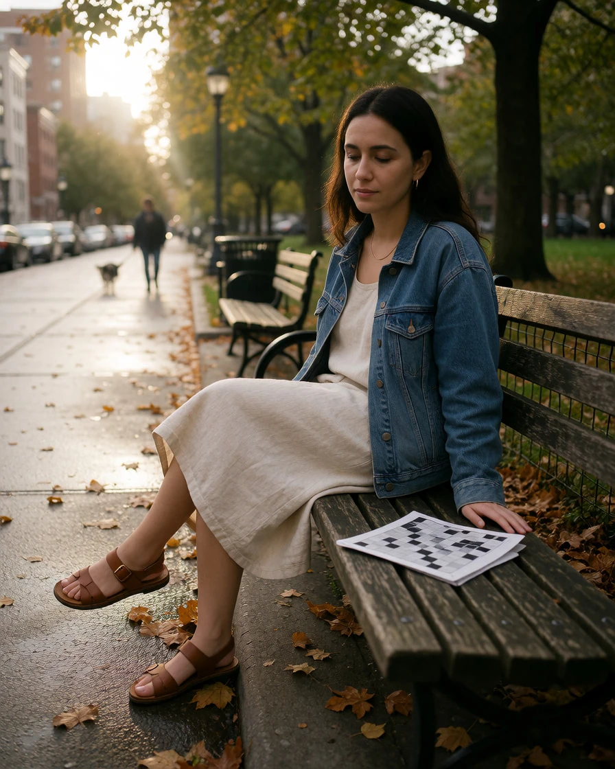 the crossword’s half-done. the light’s warm. i’m still here.